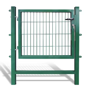 Venta caliente moderno jardín Puerta de Hierro diseño de flores jardín puertas de hierro - Product Image 1