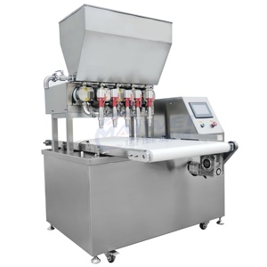 <span class=keywords><strong>Machine</strong></span> de remplissage quantitative pneumatique à 5 têtes anti-goutte pour lessive, shampoing et gel douche - Product Image 5