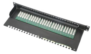 แผงแพทช์ปริมาณสูง Cat3พอร์ต50ชิ้นพร้อมแจ็คตัวเชื่อม RJ11 IDC 110 - Product Image 2