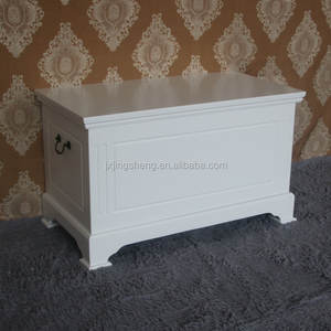 Coffre à jouets en bois pliable <span class=keywords><strong>rose</strong></span> pâle/blanc vintage pour l'école et l'hôtel de stockage à domicile pour enfants - Product Image 6