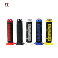 Poignée de guidon de moto personnalisée en silicone souple antidérapant de haute qualité, multicolores, pour moto tout-terrain