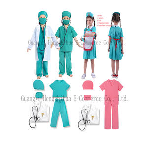 Costume de Performance <span class=keywords><strong>scolaire</strong></span> Halloween Cosplay Costume Plus jouet stéthoscope hôpital médecin enfant carrière uniforme Costume Halloween Costume - Product Image 1