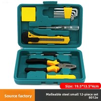 Coffret d'outils cadeau : couteau utilitaire, pinces, clés hexagonales, kit de quincaillerie domestique
