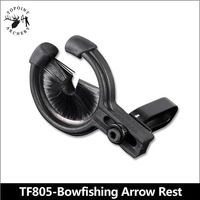 Topoint TF805 Repose-flèche à brosse de contention intégrale, spécialement conçu pour l'archerie composée et la pêche à l'arc