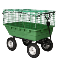 TC2145 Chariot à outils à benne basculante pour camion de jardin 75L