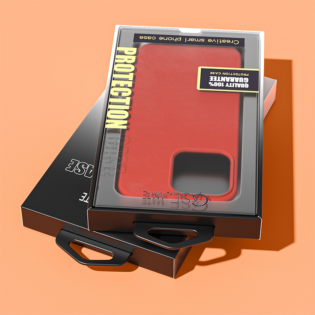 New Arrival Custom Cell Mobile Phone Case Retail Packaging Luxury Recyclable Printed Cell Phone Cover Gift Paper Box