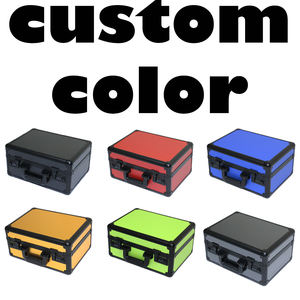 Estuche Plateado <span class=keywords><strong>para</strong></span> 120 Discos <span class=keywords><strong>de</strong></span> Vinilo <span class=keywords><strong>de</strong></span> 7 Pulgadas, Compartimentos Inferiores <span class=keywords><strong>de</strong></span> 16 x 8 x 5 Pulgadas, Altura Interior <span class=keywords><strong>de</strong></span> la Tapa <span class=keywords><strong>de</strong></span> 2 Pulgadas 5" - Product Image 4