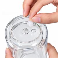 Gobelet Mason en plastique PC double paroi de 16 oz avec couvercle et paille, grande capacité, pour boissons en extérieur