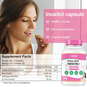 Suplemento de Mioinositol y D-Chiroinositol Ausreson, 500 mg de Mioinositol en Cápsulas para Mujeres - Product Image 3