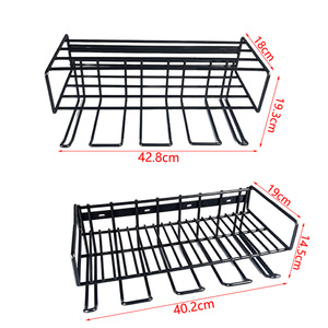 Étagère à outils flottante réglable-Panneau de grille modulaire mural pour une organisation d'outils personnalisable dans le <span class=keywords><strong>garage</strong></span> - Product Image 2