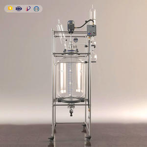 5l 10l 20l 50l 100l 200l प्रयोगशाला परीक्षण इंटरमिटेंट कंटेनर एगिटर टैंक डबल लेयर जैकेट प्रतिक्रिया केतली 220v - Product Image 5