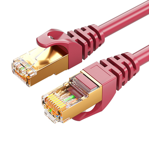 Câble réseau Cat6A haute <span class=keywords><strong>vitesse</strong></span> 28AWG de couleur personnalisée, <span class=keywords><strong>RJ45</strong></span> Ethernet SFTP SSTP, cordon de raccordement en cuivre pur - Product Image 1