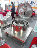 Separator Sentrifugal Keranjang Otomatis Industri Efisiensi Kerja Tinggi dengan Filter Pemisah Oli Scraper untuk Oli Bekas