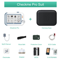 Tensiomètre de bras portable Bluetooth Viatom Checkme Suit avec moniteur de signes vitaux ECG