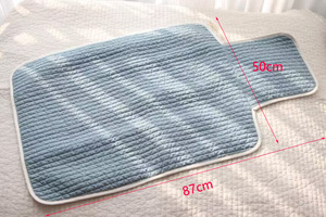 <span class=keywords><strong>Cambiador</strong></span> de Bebé Acolchado de Algodón Suave 50x70cm, Plegable, Grande, Impermeable, para Recién Nacidos, Tapete de Juego para el Suelo - Product Image 4