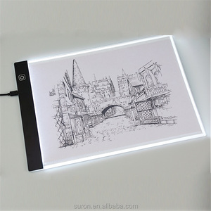 Tableau lumineux portable A4 en acrylique pour traçage et dessin, écran de pochoir pour la peinture au diamant - Product Image 3