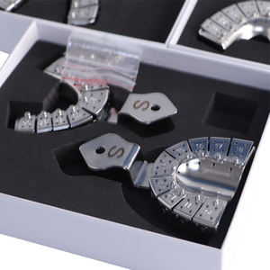 Bandeja de Impresión Dental para Implantes, Instrumentos de Acero Inoxidable de Alta Calidad, Bandeja de Impresión, 2 Piezas por Paquete - Product Image 3