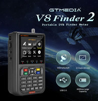 Neues GTMedia V8 Finder2 DVB-S2/S2x Satellitensignal-Such werkzeug für verschlüsse lte Kanäle FTA Satellite Finder Sat finder