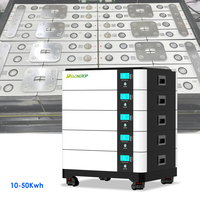 Delong Batteries au lithium Onduleur d'énergie solaire 48V 10KWH 48V 20KWH 48V 15kwH Lifepo4 Système de stockage d'énergie par batterie 51.2V