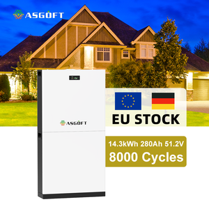 Sistema de Almacenamiento de Energía Solar Híbrido ASGOFT con Batería de Litio para el Hogar, 10kWh 15kWh 48V 10-20kW - Product Image 1