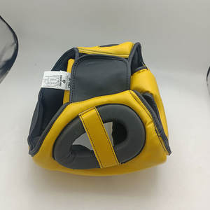 หมวกป้องกันศีรษะสำหรับชกมวยขายดี วัสดุ PU คุณภาพสูง ปรับขนาดได้ ระบายอากาศได้ดี ทนทาน สายรัดปรับได้ ป้องกันอย่างมีประสิทธิภาพ - Product Image 4