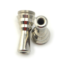 Pièces de tour CNC non standardisées, pilier en cuivre, vis de caméra moletée ronde à double passage, usinage CNC du laiton