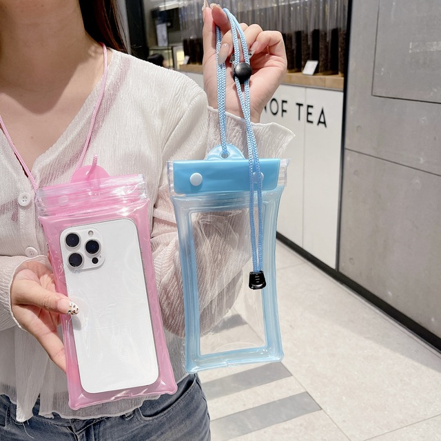 Universal Crossbody PVC Waterproof Bag Mobile Phone Pouch with Simple Design for iPhone for for for Phones