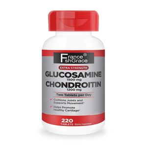 Extractos de Glucosamina y Condroitina Premium, 220 Tabletas, Favorecen la Claridad Mental, Suplemento Dietético de Glucosamina y Condroitina para Adultos - Product Image 1