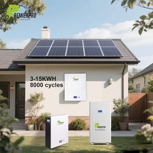 Batería solar de 10KWh de alta calidad montada en la pared y montada en el suelo 51,2 V 48V 200ah BMS LiFePO4 IP65 Electrodoméstico con salida de CA - Product Image 1