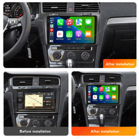 8 + 128GB Android 11 IPS DPS Car-play 2din android Pour VW Volkswagen Golf 7 2013-2017 GPS BT 4G voiture vidéo 2 din