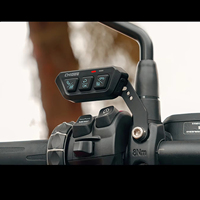 CHIGEE, cámara de estacionamiento de 5 pulgadas, pantalla de navegación, registro de motocicleta, espejo de conducción Carplay, grabadora de conducción