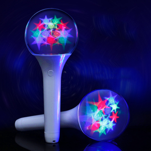 Crazy in Korea OEM Design Kpop Glow Stick Custom Concert Star Magic Led Light Up Stick - Product Image 1