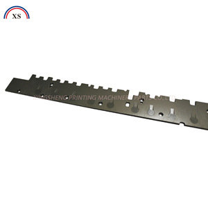Heidelberg Front Guide Plate Steel 17 In And Above Precision <b>Printing</b> Press Accessory - Product Image 1
