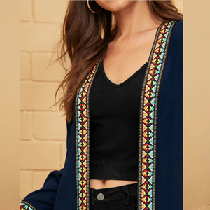 Robe de cape à manches longues, <span class=keywords><strong>tenue</strong></span> <span class=keywords><strong>pour</strong></span> femmes musulmanes, Design de mode, élégante, style ethnique, - Product Image 4