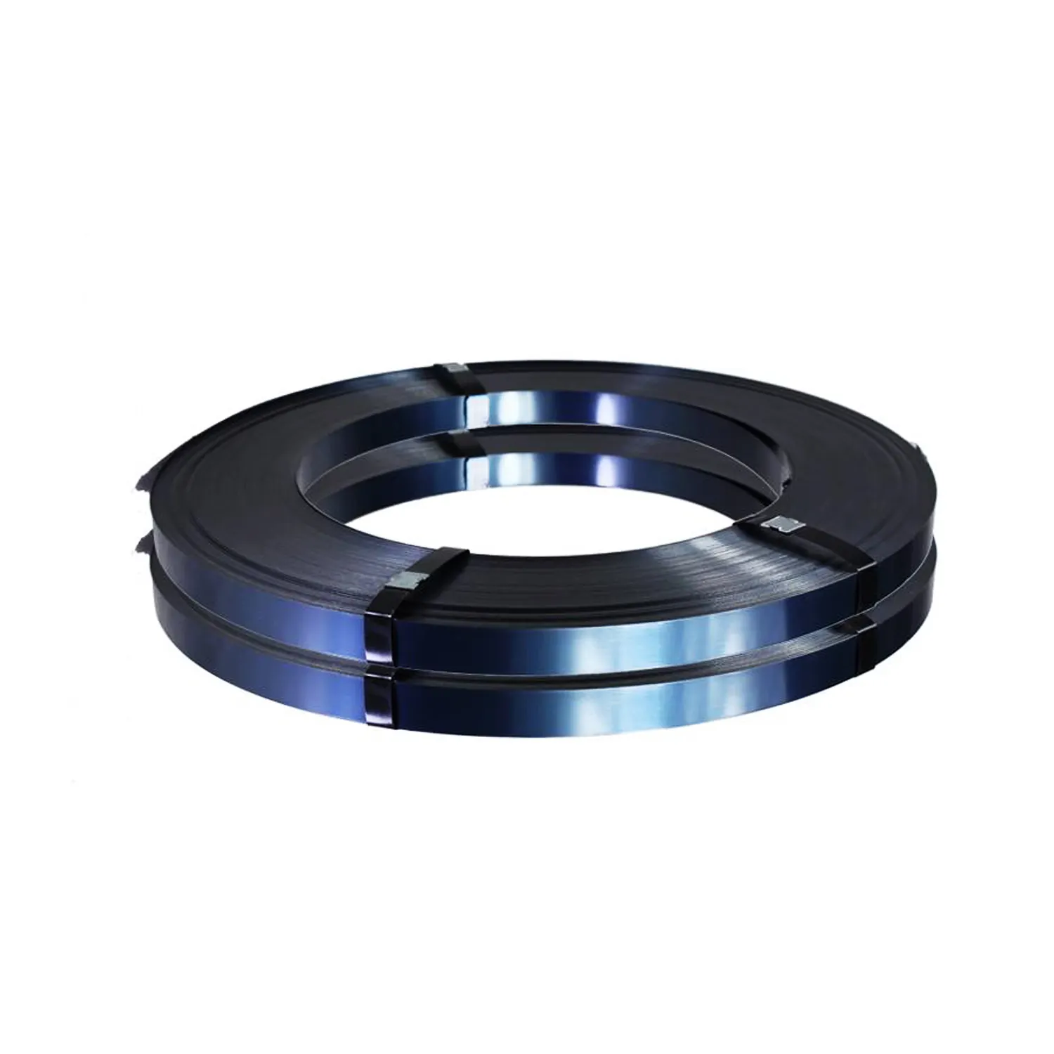 Black Blue Steel Metal Strapping Steel Packing Strip