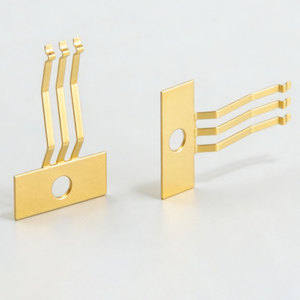 Contact <span class=keywords><strong>de</strong></span> batterie plaqué or sur mesure OEM, à haute conductivité, pour composants <span class=keywords><strong>de</strong></span> connecteurs <span class=keywords><strong>de</strong></span> précision - Product Image 2
