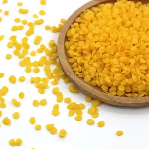 yellow beeswax is an excellent hardening agent in lip balm and lotion bars