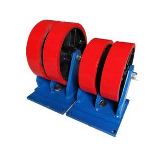 8 Zoll Doppel rad Eisenkern pu Polyurethan drehbares Lenkrad schwere 3 Tonnen - Product Image 4