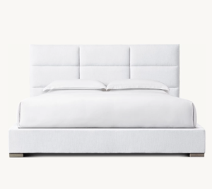 Sassanid OEM Best Quality Home <b>Staging</b> Luxury Furniture Set Bed Fabric Tufted <b>Platform</b> Customizable - Product Image 4