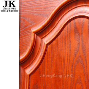 JHK-013 Juego Completo de <span class=keywords><strong>Puerta</strong></span> de MDF con <span class=keywords><strong>Marco</strong></span> Moldeado, Acabado Pintado, Resistente al Agua, para Interiores Modernos de Hotel, Tamaño Personalizado - Product Image 2