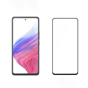 Protection d'écran en verre trempé 9H, couverture intégrale, colle intégrale, résistant aux rayures pour Samsung <span class=keywords><strong>a</strong></span> 54 <span class=keywords><strong>53</strong></span> - Product Image 1