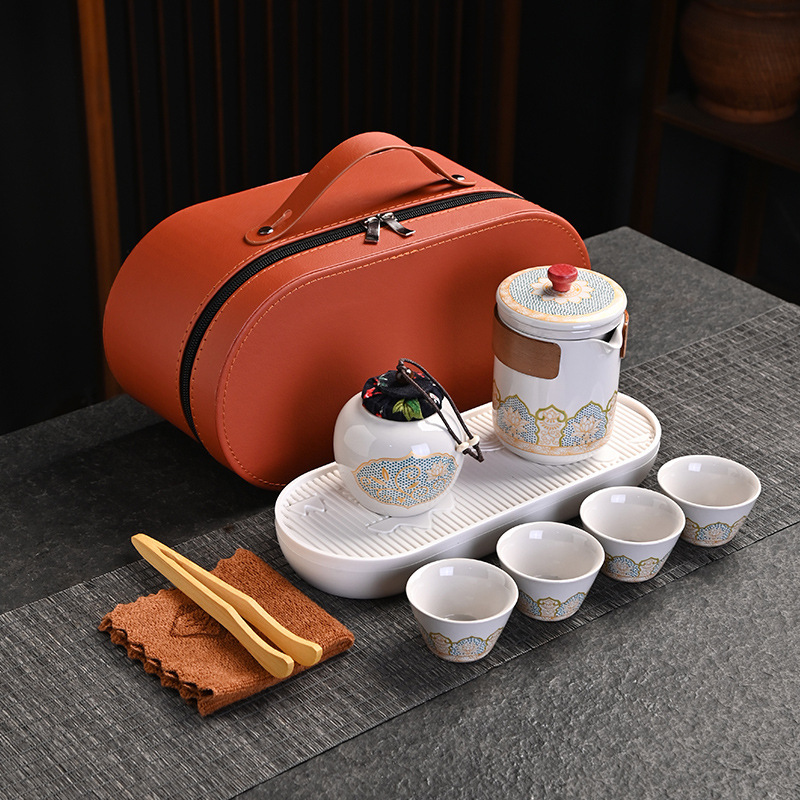 Classic-elegance oval bag-white