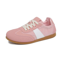 2025 printemps nouveau Forrest Gump Ins Style coréen femmes chaussures de course décontractées tout match allemand formation à lacets fermeture JC091