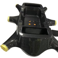 Tubo de Admisión de Aire para Automóvil de Fibra de Carbono OEM, Piezas de Forma Especial de Fibra de Carbono, Molde Personalizado