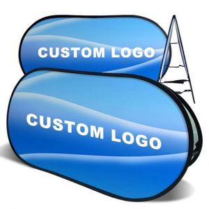 Pancarta Publicitaria Exterior Personalizada, Plegable y Flexible, Soporte Grande Horizontal, Pancartas y Banderas con Marco Pop-up - Product Image 2