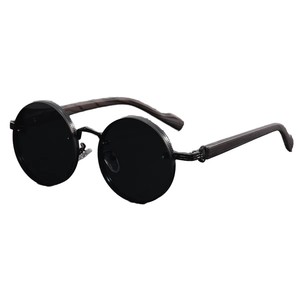 <span class=keywords><strong>Gafas</strong></span> <span class=keywords><strong>de</strong></span> Sol Circulares <span class=keywords><strong>de</strong></span> Diseño Moderno para Hombre y Mujer, Protección UV400, Doradas/Blancas, con Bisagras <span class=keywords><strong>de</strong></span> Metal y PC, Novedad 2025, Dropshipping - Product Image 1