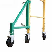 Stabilisateur personnalisé de haute qualité, échafaudage roulant réglable, étais en acier durable avec roue