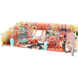 Qualité supérieure Sweet Color Themed Naughty Castle Trampoline Park Kids Sports Équipement de terrain de jeu intérieur pour enfants - Product Image 5