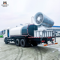 HEAVSTY Nouveau Camion Automatique Diesel Robuste à Contrôle de Poussière, Réservoir en Acier au Carbone de 5 mm pour Cummins, Modèle CLW5250TDYYT6