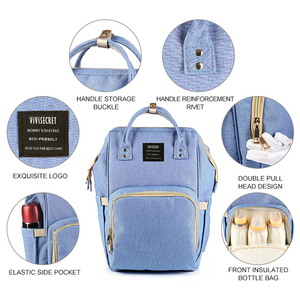 <span class=keywords><strong>Sac</strong></span> <span class=keywords><strong>à</strong></span> langer <span class=keywords><strong>personnalisé</strong></span> OEM en polyester Vivisecret, <span class=keywords><strong>sac</strong></span> <span class=keywords><strong>à</strong></span> <span class=keywords><strong>dos</strong></span> de maternité pour maman - Product Image 4